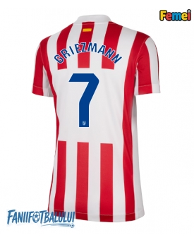 Atletico Madrid Antoine Griezmann #7 Tricou Fotbal Replică 2025-26 Femei Acasa